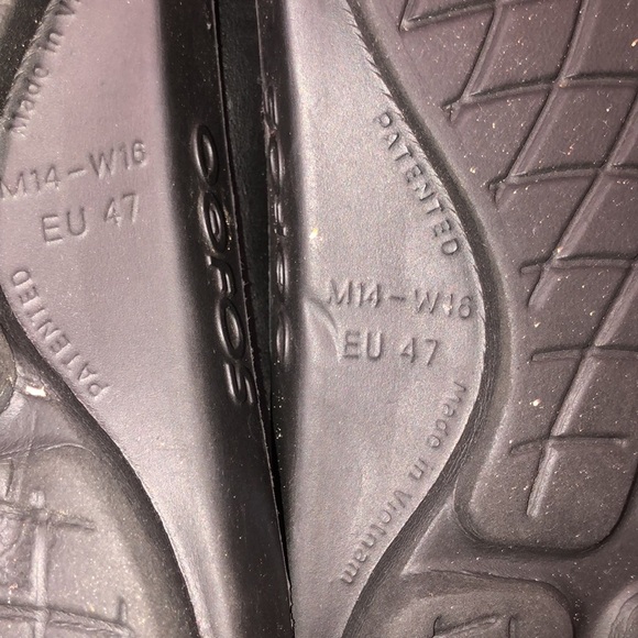 Oofos men’s black slide on sandals size EU 47/M14-W16 - Picture 4 of 8